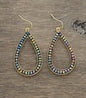 Teardrop Rhinestone Earrings