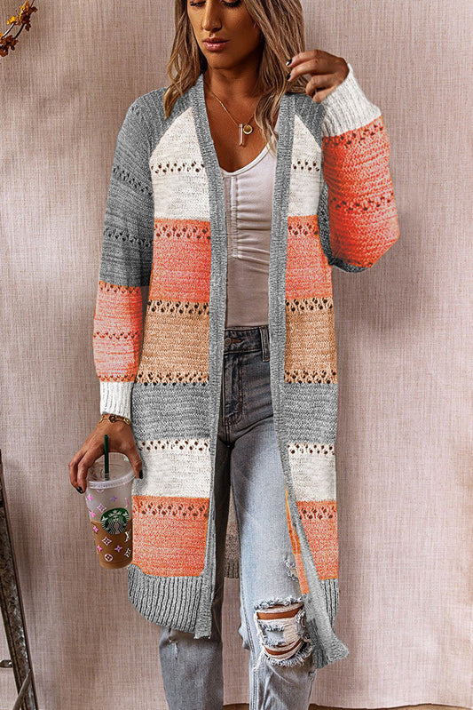 Long Knit Cardigan