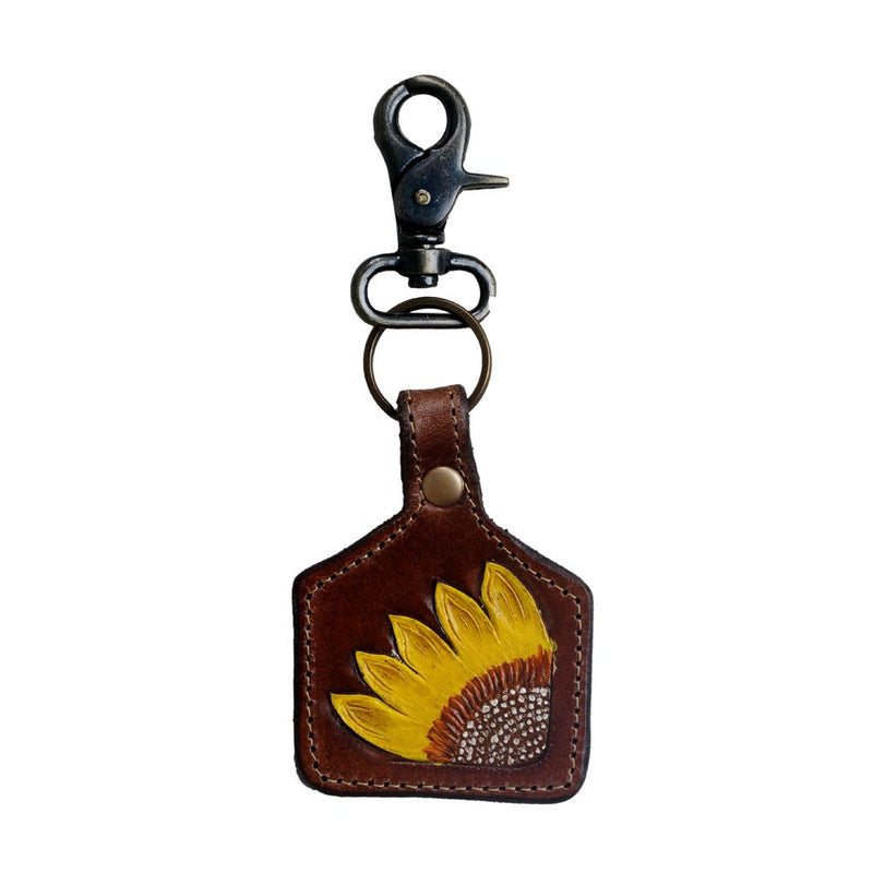 Sunflower Keychain