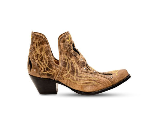 Tentor Western Leather Booties