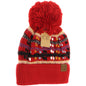 C.C. Vintage Knit Yarn Pom Beanie