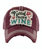 Need More Wine Hat